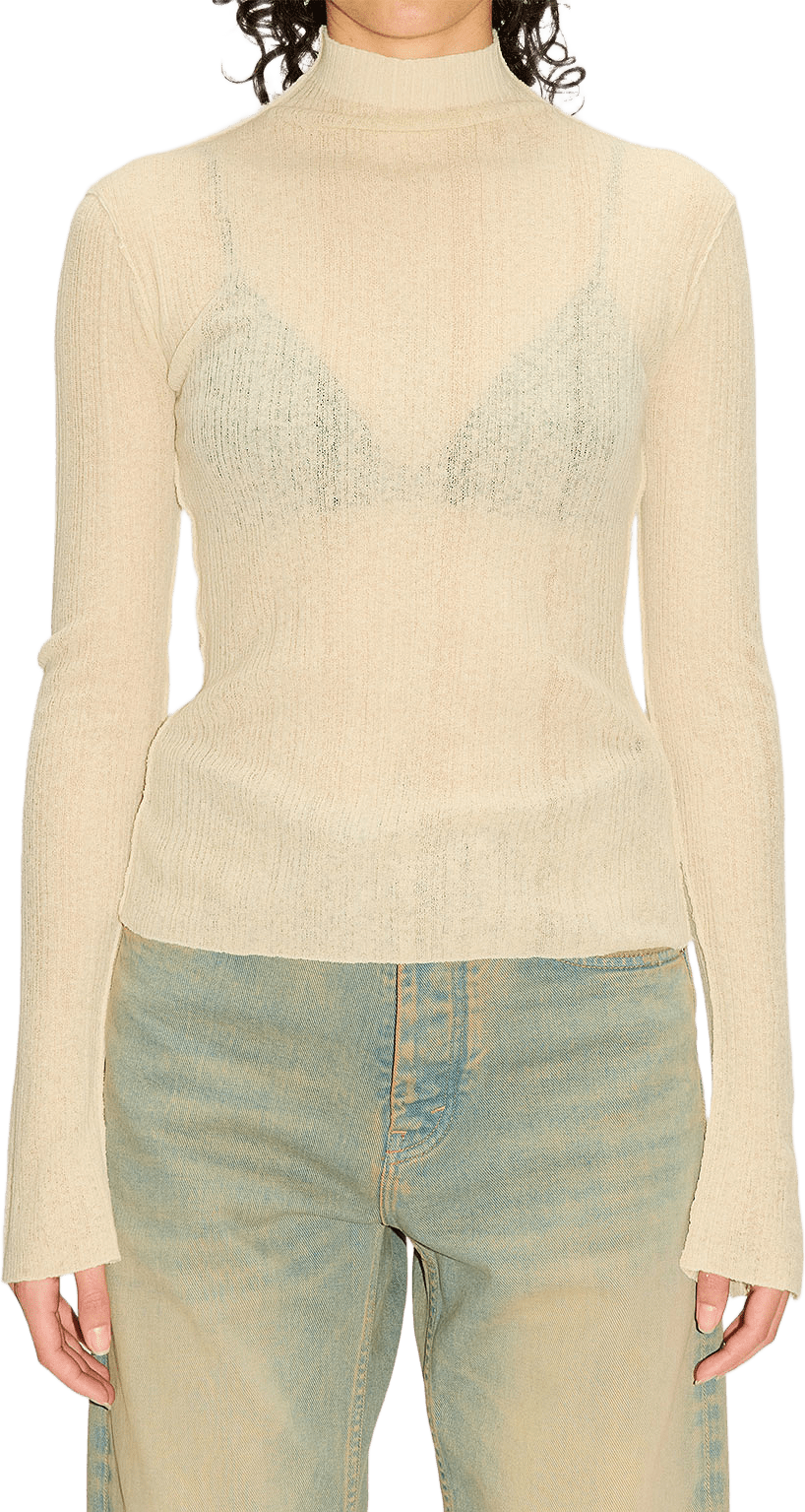 Peek Top, från Hope, i färgen Pistachio Cream Airy Linen.