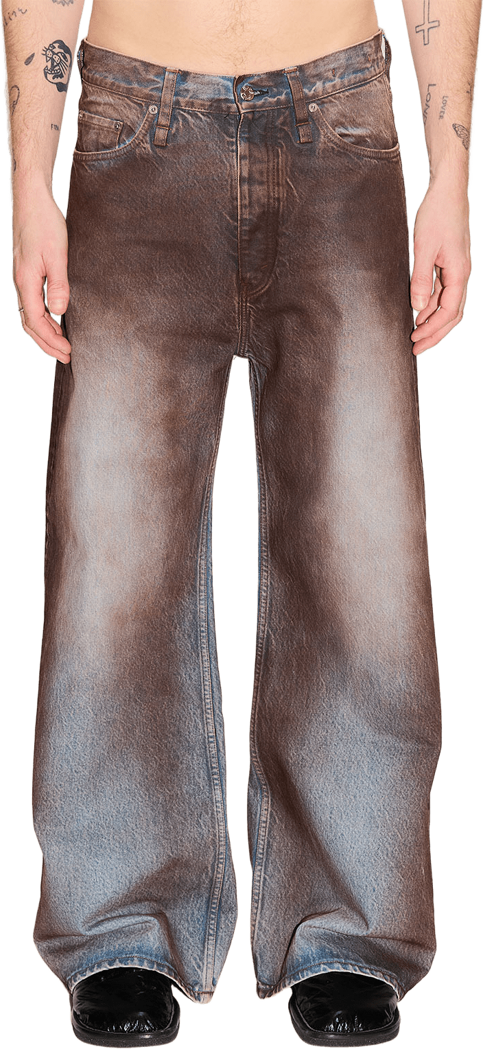 Skid jeans, från Hope, i färgen Blue Vintage Clay Coat.