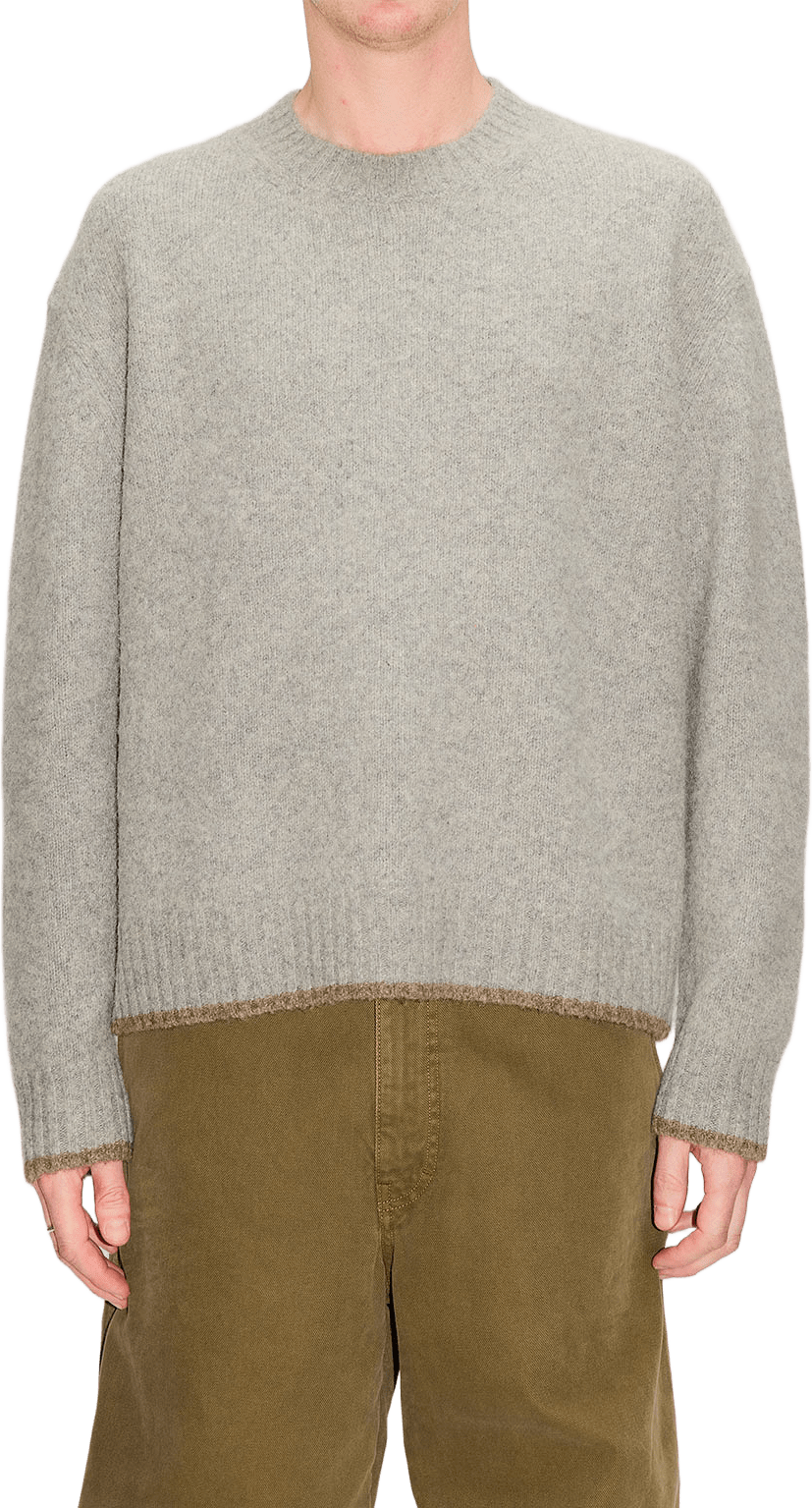 Box Sweater, från Hope, i färgen Grey Melange Yak.