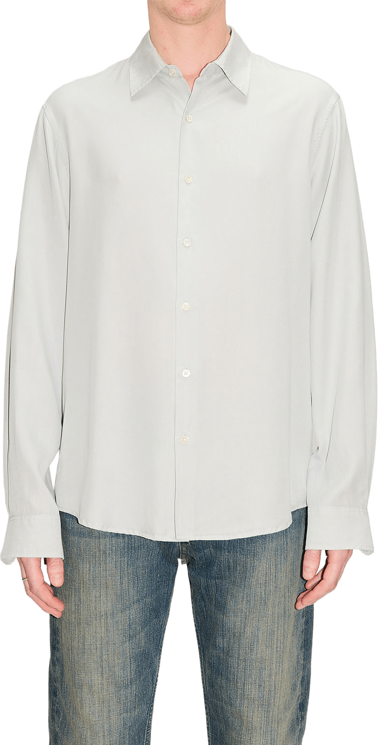 Air Clean Shirt, från Hope, i färgen Cloud Grey.