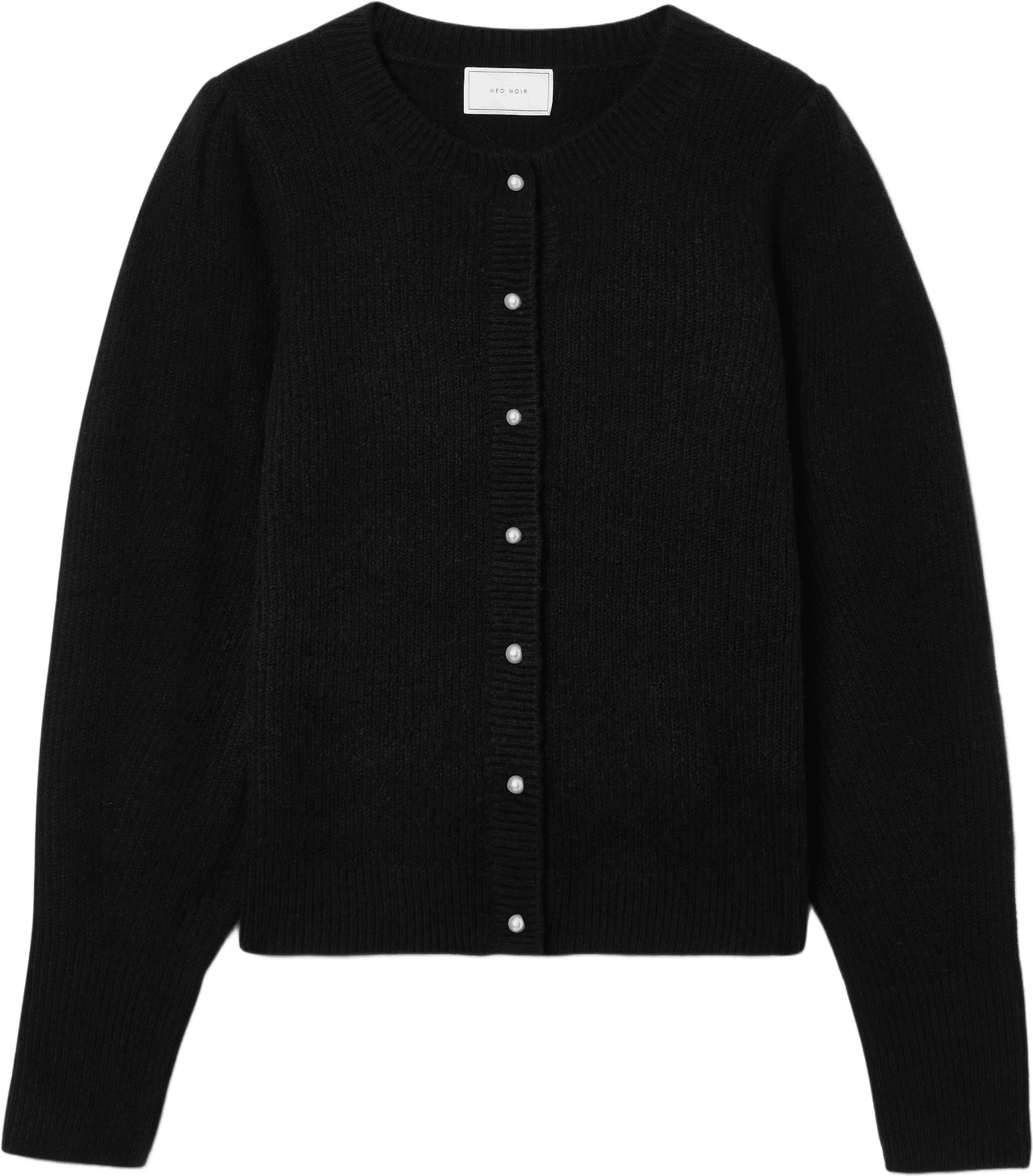 Nuna Knit Cardigan, från Neo Noir, i färgen Black.