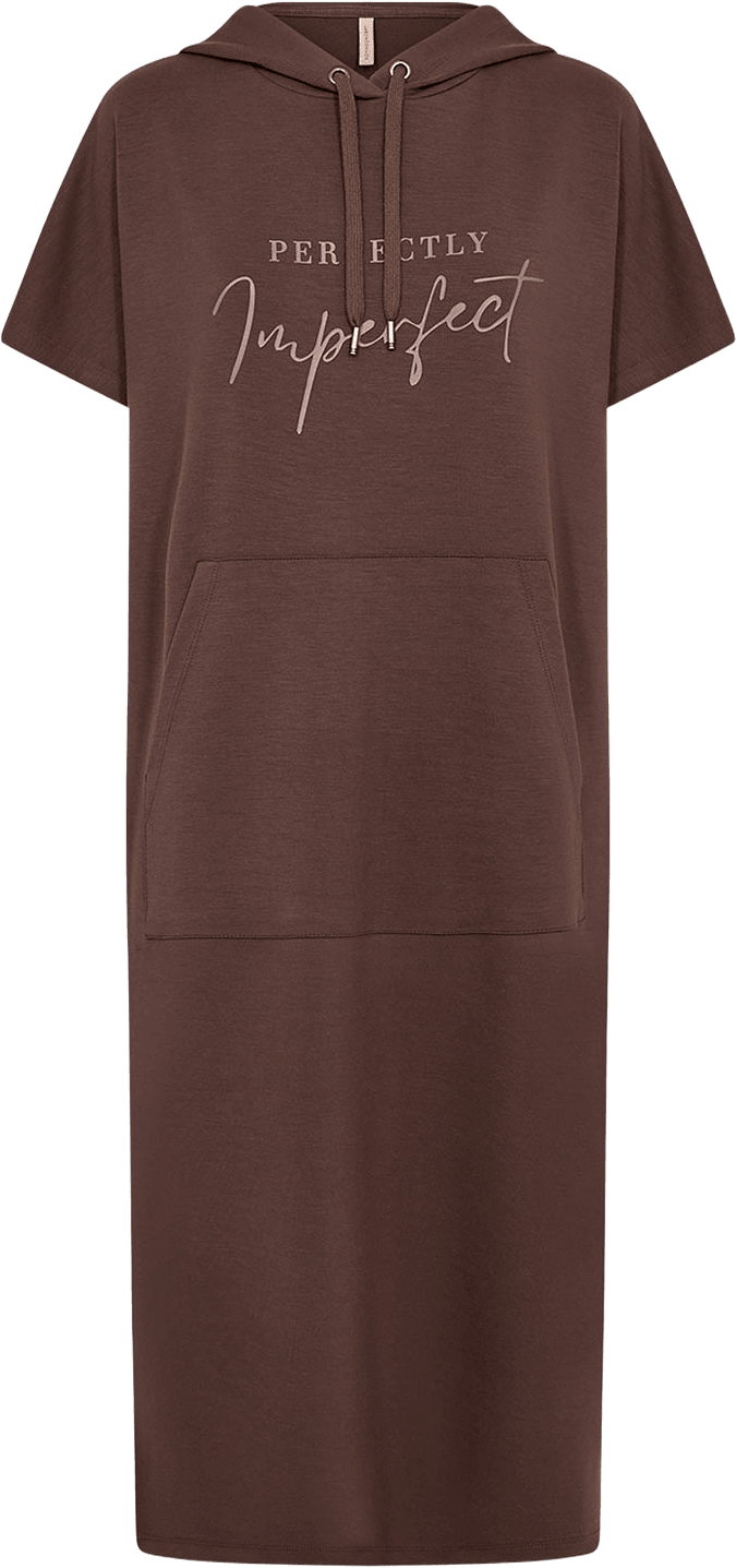 Sc-Banu 252 Dress, från Soyaconcept, i färgen Hot Fudge.