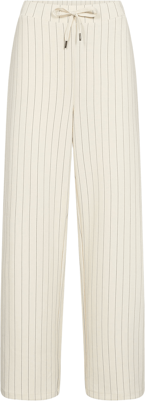 Sc-Siri 3 Pants, från Soyaconcept, i färgen Cream Combi.