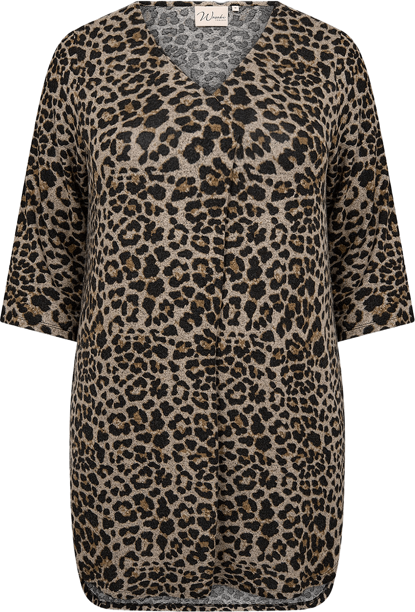 Wa-Lion 2 Blouse, från Wasabi Concept, i färgen Black Combi.