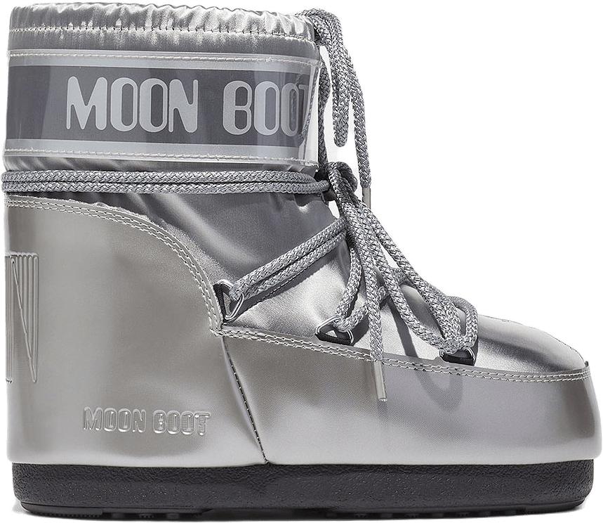 Icon Low Glance, från Moon Boot, i färgen Silver.