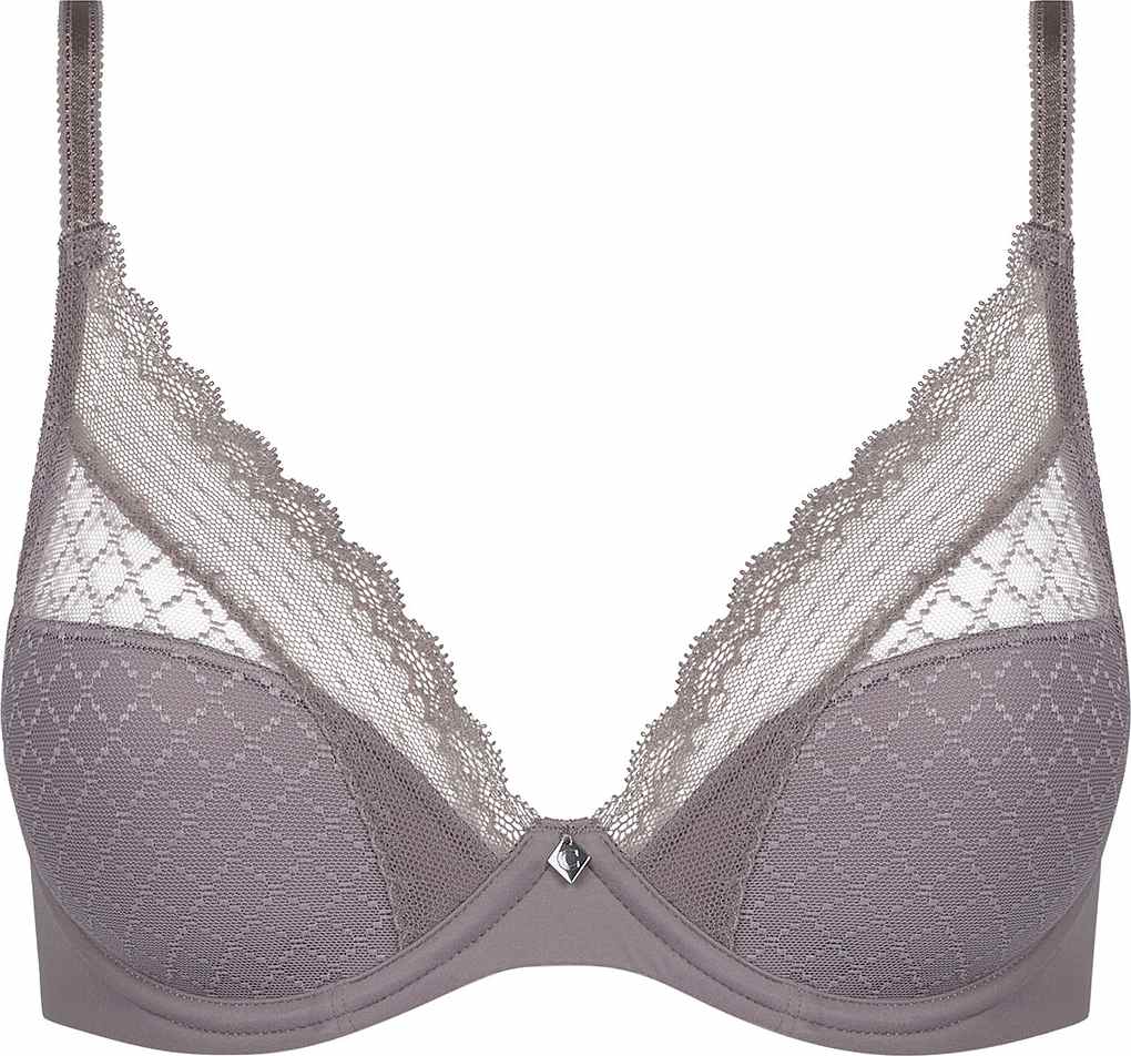 Norah Chic T-Shirt Bra Underwired, från Chantelle, i färgen Bronzed Taupe.