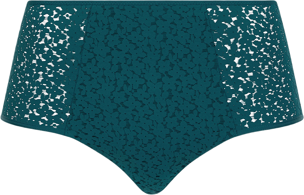 Norah High Waisted Brief, från Chantelle, i färgen Oriental Green.