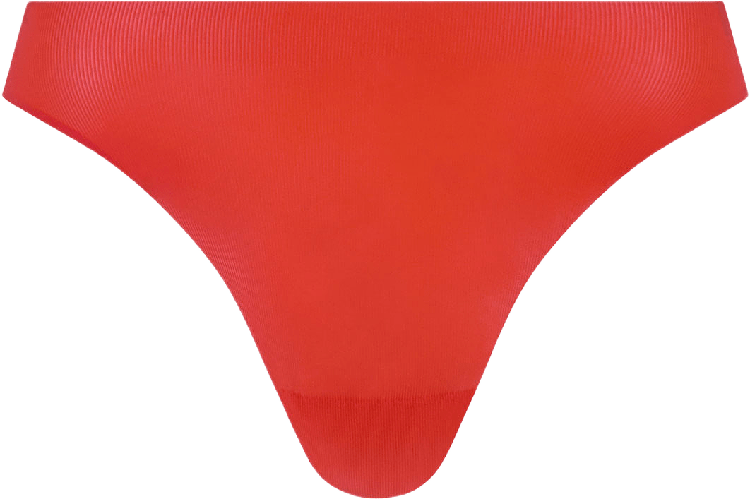 Pulpies Brief, från Chantelle, i färgen Flame Red.