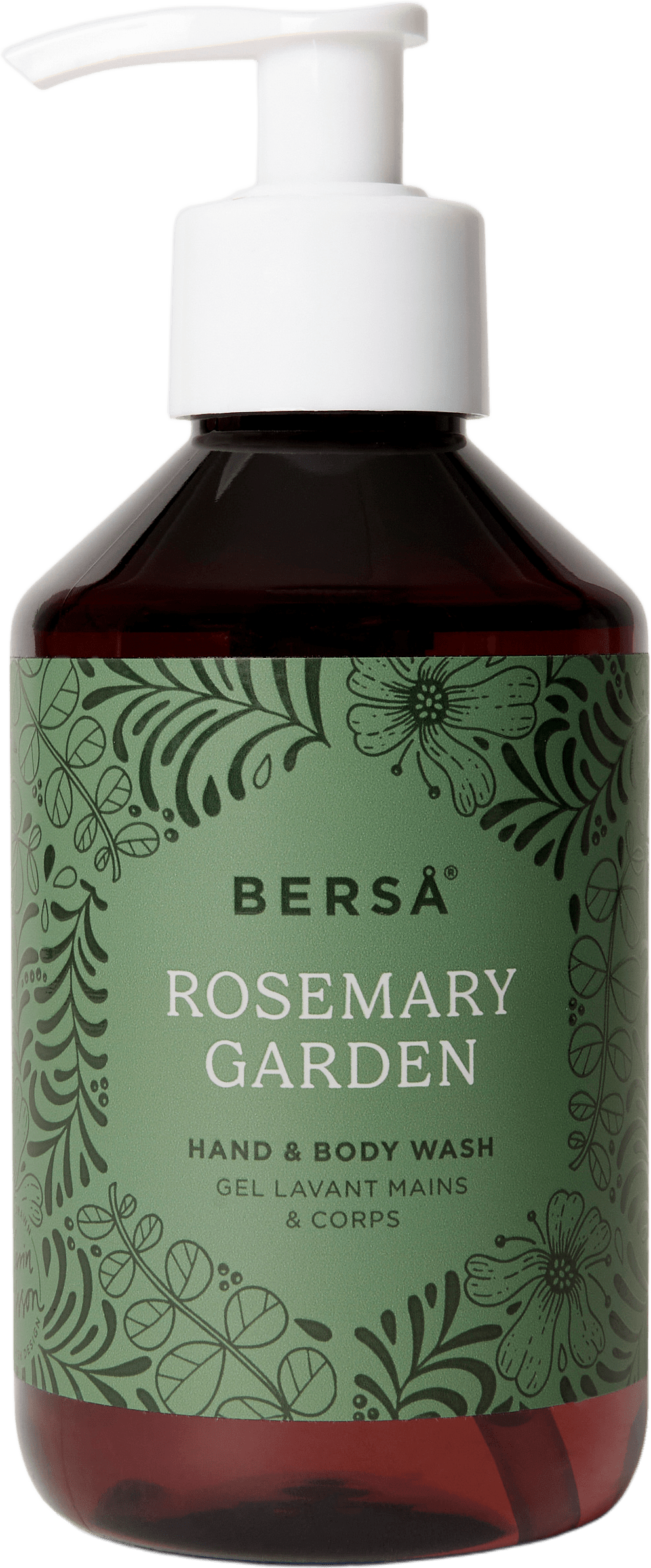 Hand & Body Wash Rosemary Garden, från Berså.
