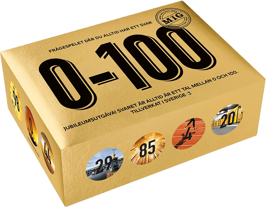 0-100 Guld, från M.I.G, i färgen Gold.