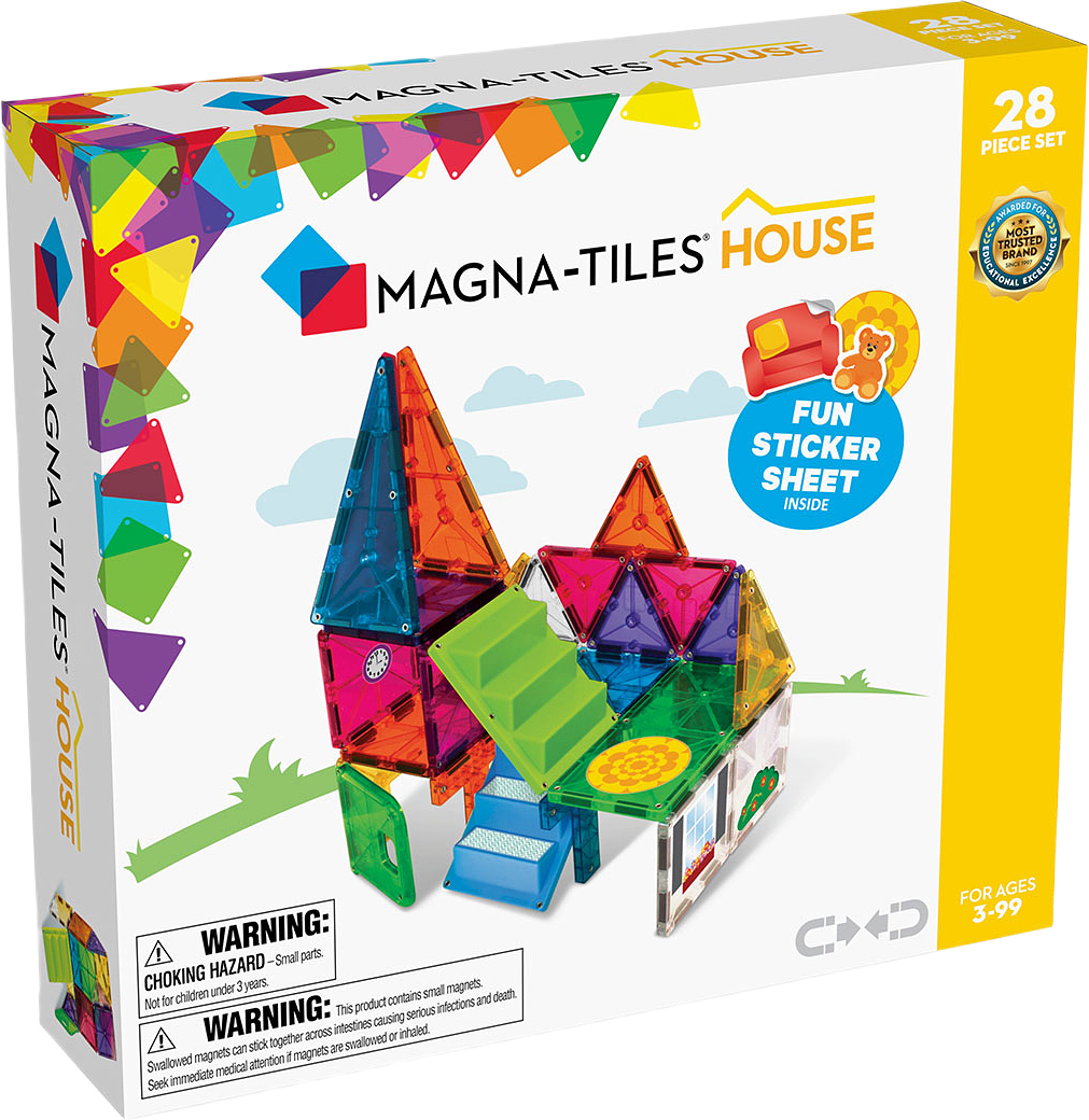 MAGNA-TILES® hus 28 delar