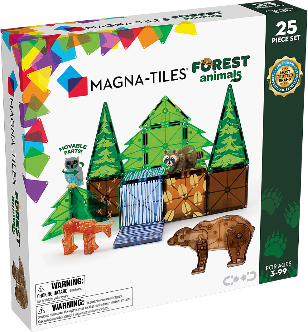 MAGNA-TILES® Skogens djur 25 delar