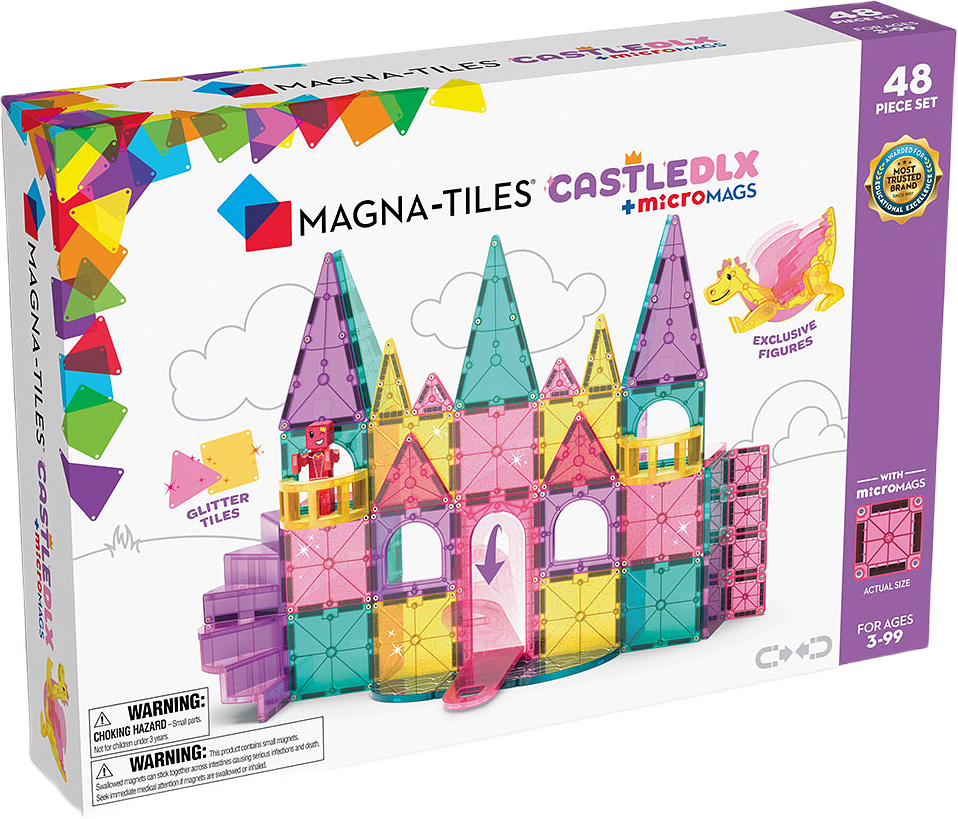 MAGNA-TILES® Slot Deluxe-set 48 st., från Magna-Tiles, i färgen Multicolor.
