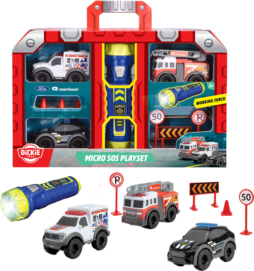 Dickie Toys Mini Playset, från Dickie, i färgen Multicolore.