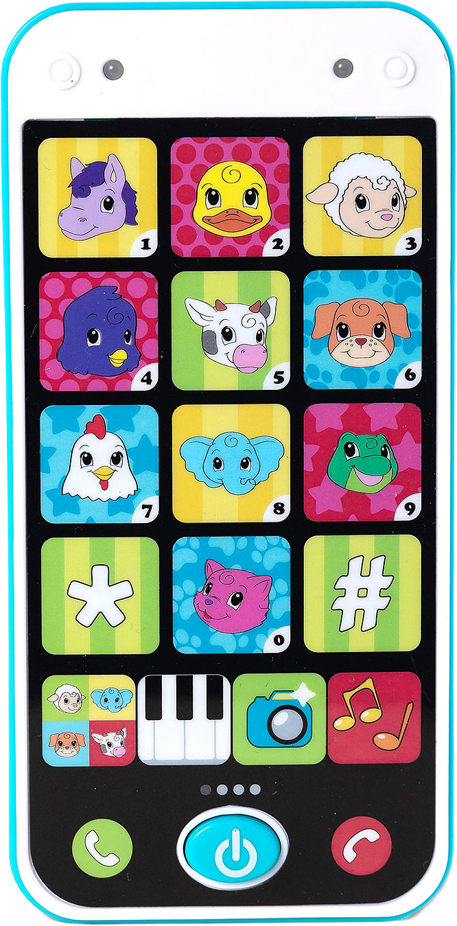 ABC smarttelefon med ljud, från ABC, i färgen Multicolore.