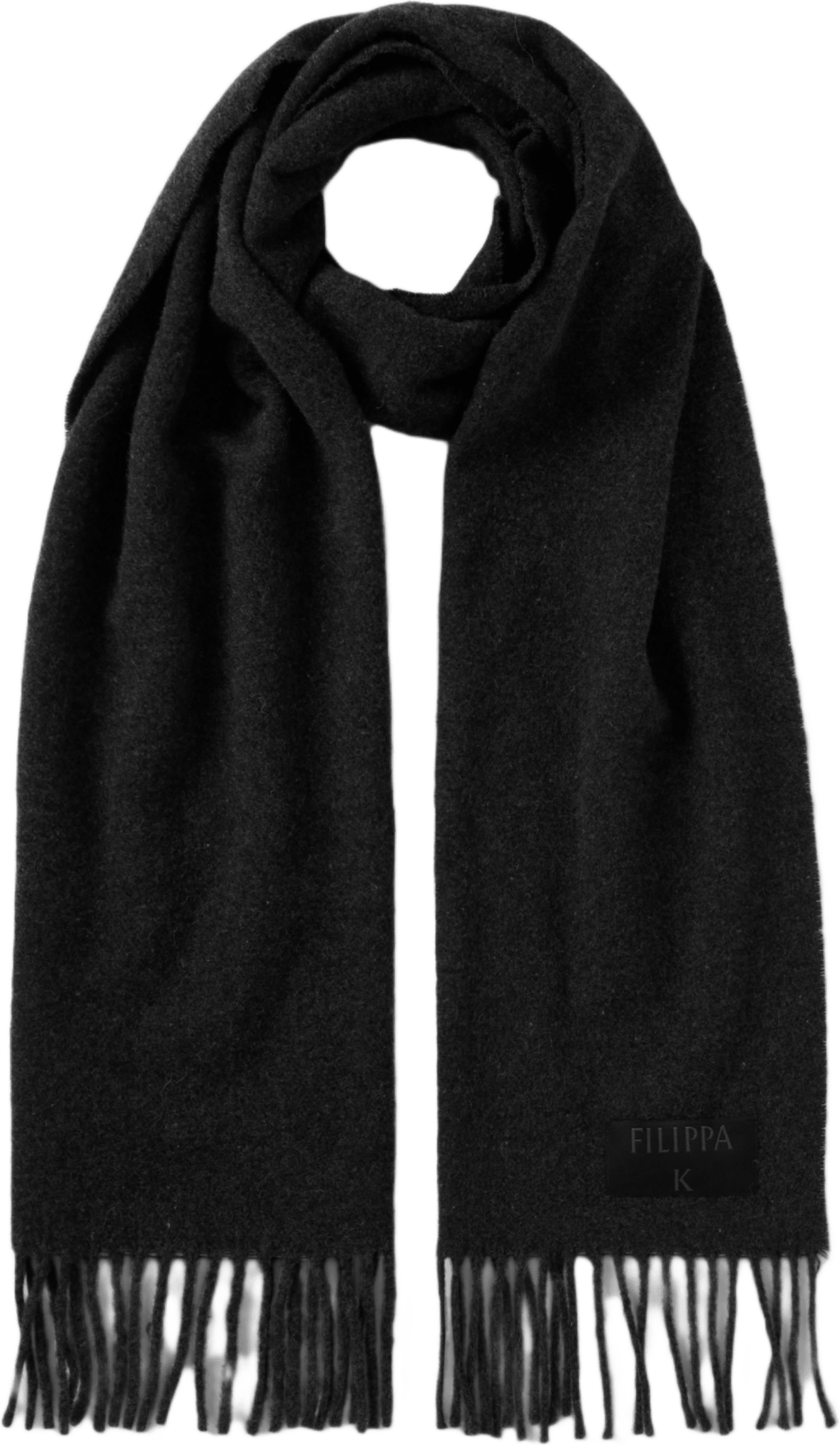 Wool Scarf, från Filippa K, i färgen Anthracite.