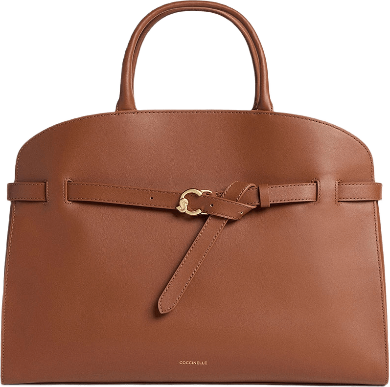 Coccinellesabine, från Coccinelle, i färgen Cognac.