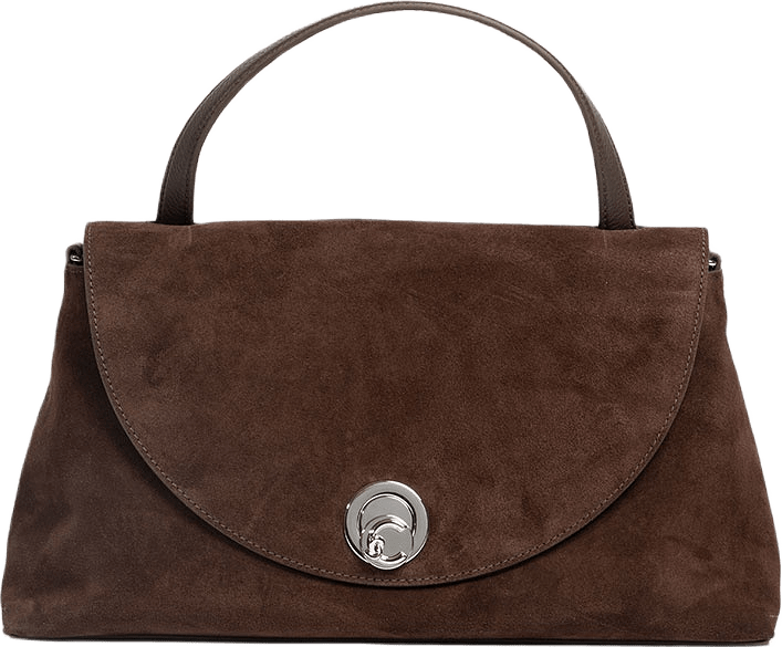 Coccinellenikla Suede Bim, från Coccinelle, i färgen Brunette/Brunet.