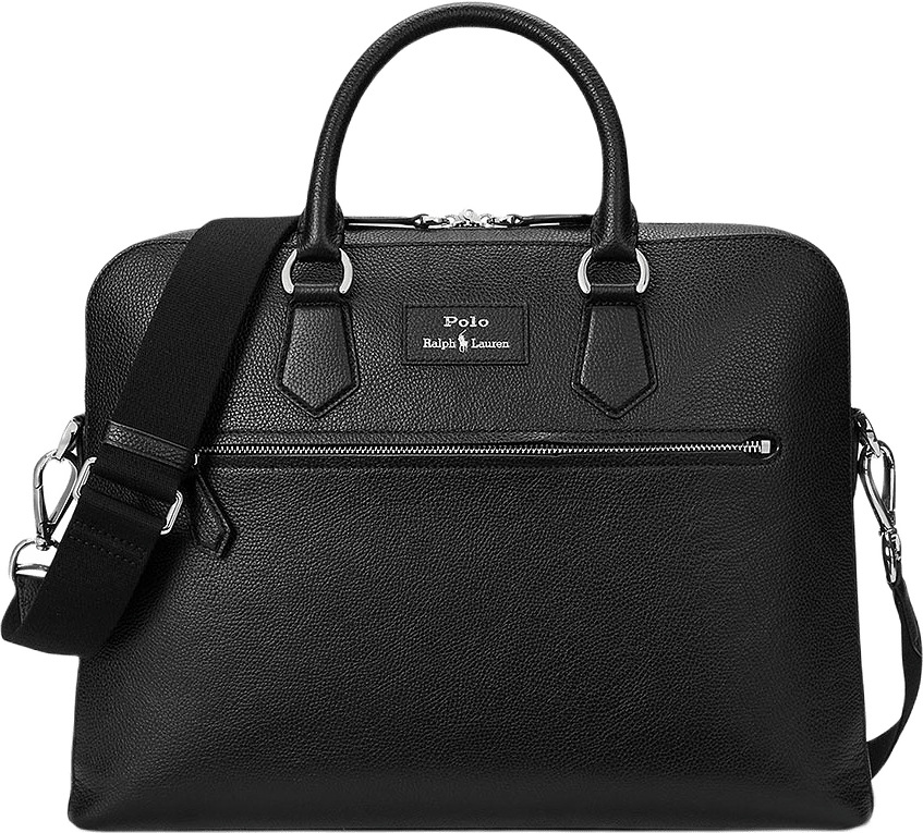 Pebbled Leather Commuter Bag