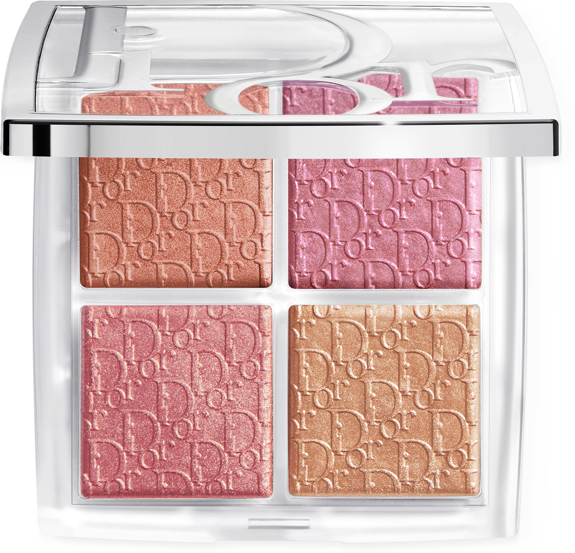 Dior Backstage Glow Maximizer Palette Multi-Use Highlighter and Blush Palette, från DIOR, i färgen Sunlit Amber Glow.
