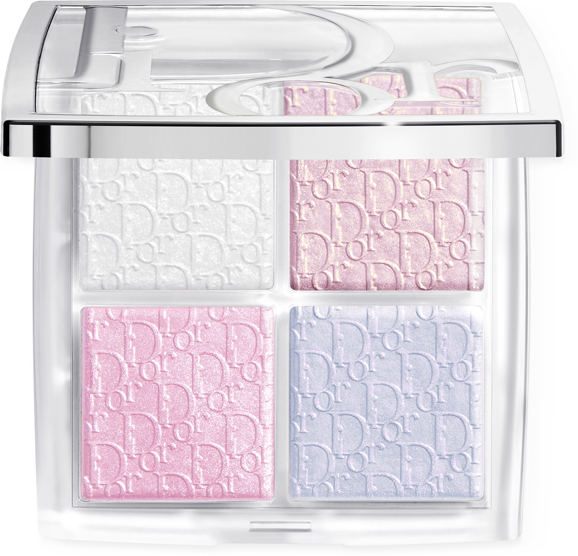 Dior Backstage Glow Maximizer Palette Multi-Use Highlighter and Blush Palette, från DIOR, i färgen Frosted Opal Glow.