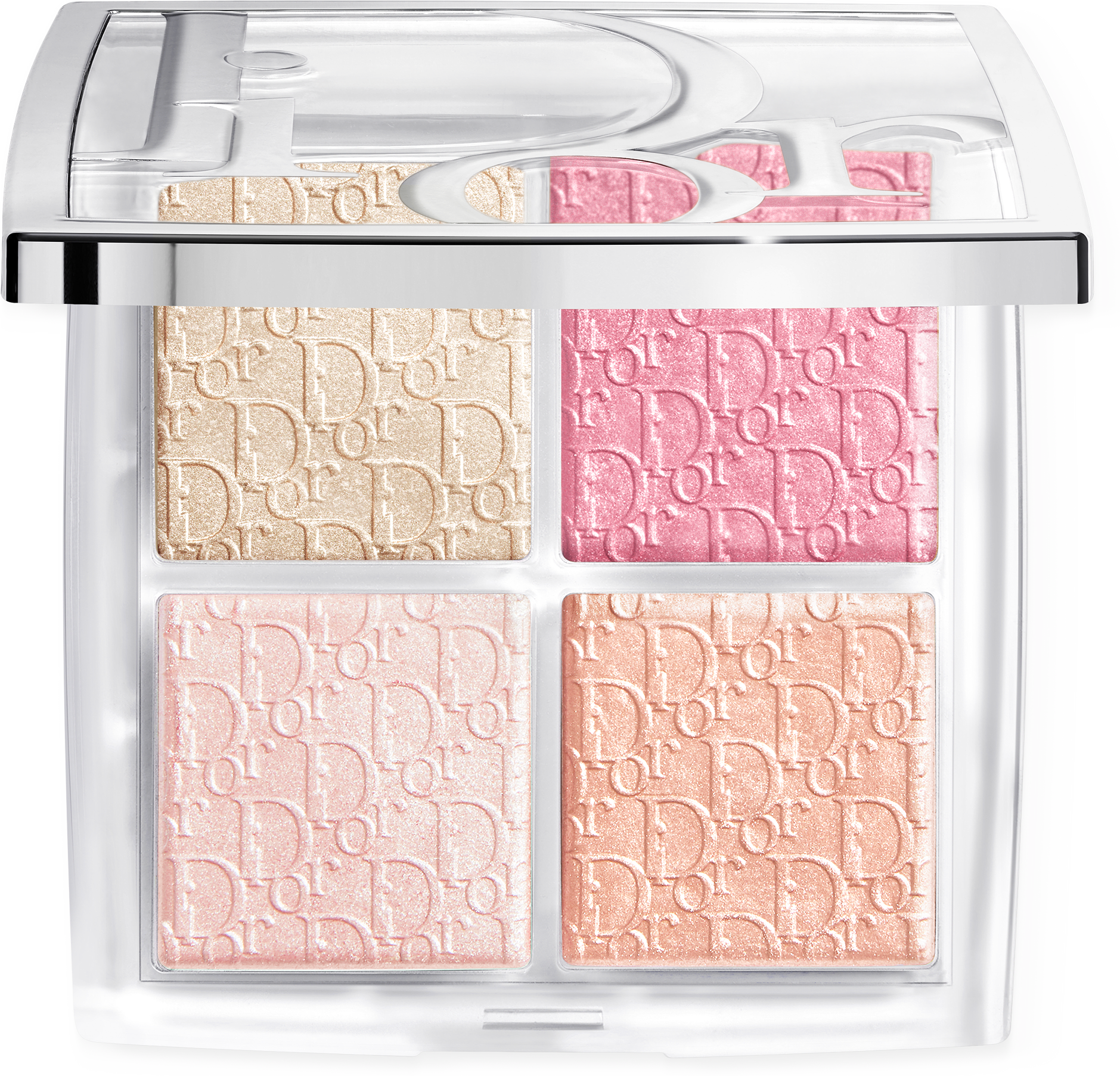 Dior Backstage Glow Maximizer Palette Multi-Use Highlighter and Blush Palette, från DIOR, i färgen Rose Gold Glow.