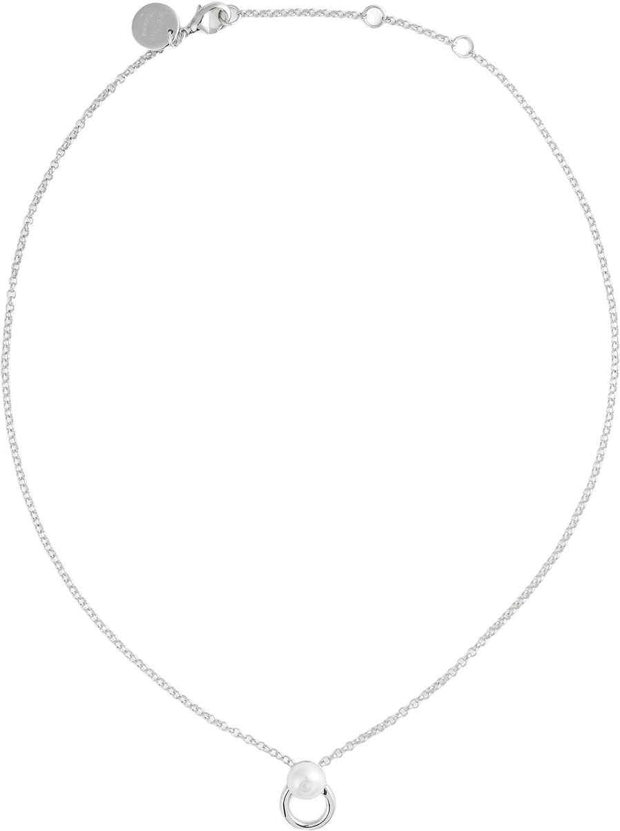 Pierced Pearl Halsband