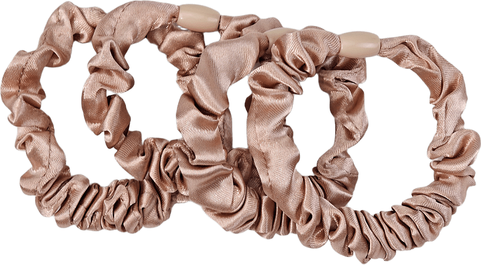 Scrunchies, 4-pack, från Å BEAUTY, i färgen Old Pink.