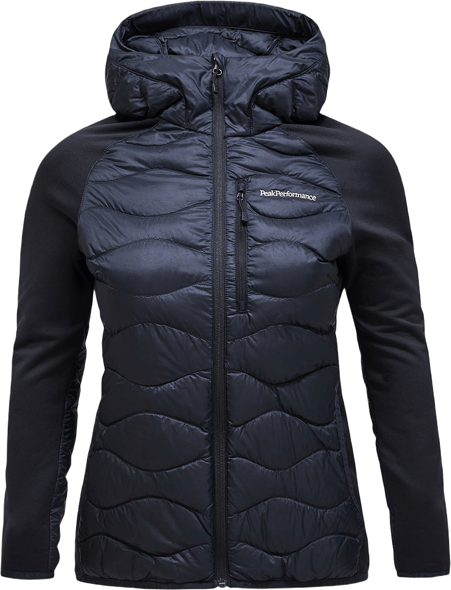 W Helium Down Hybrid Hood