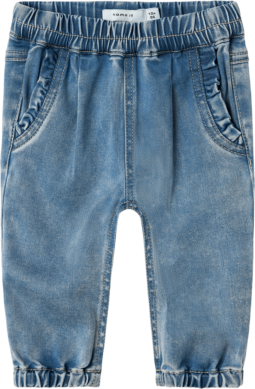 Jeans ROSE, från Name It, i färgen Medium Blue Denim.
