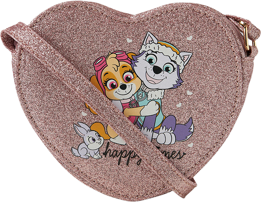 Axelväska PAW PATROL, från Name It, i färgen Burnished Lilac.