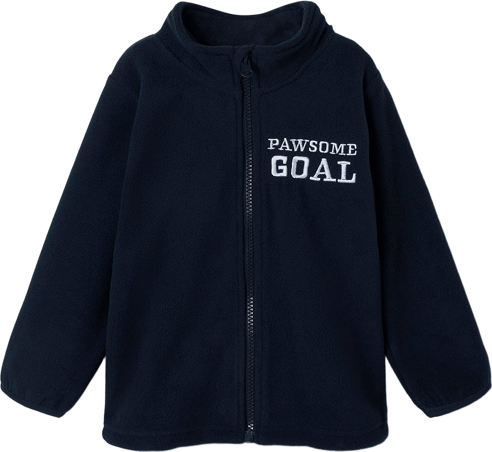 Fleecejacka PAW PATROL, från Name It, i färgen Navy Blazer.