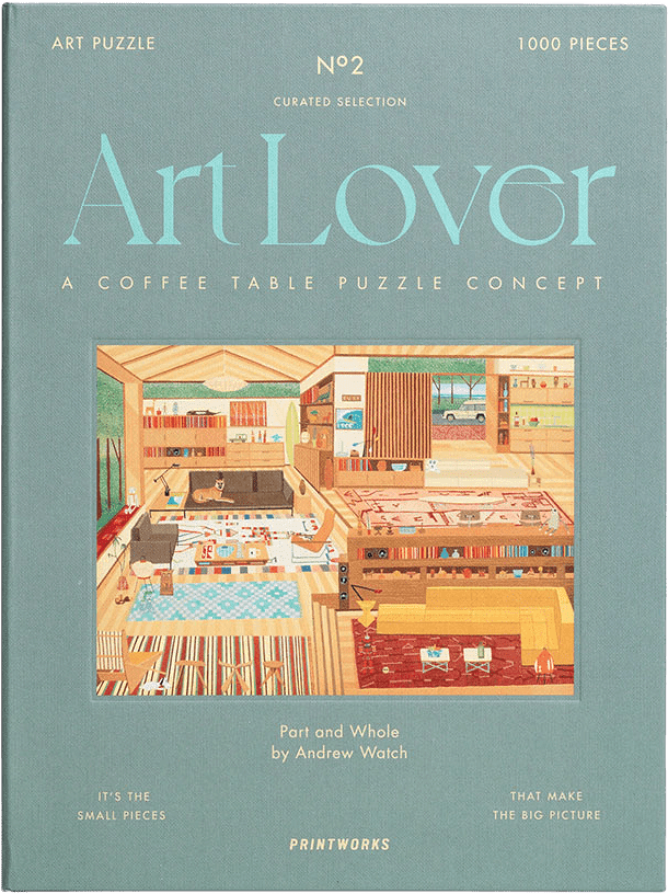 Art Lover Book Puzzle - Part and Whole, 1000 pcs