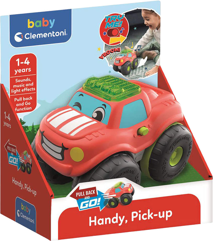 Pick Up Pullback Car, från Clementoni, i färgen Multicolor.