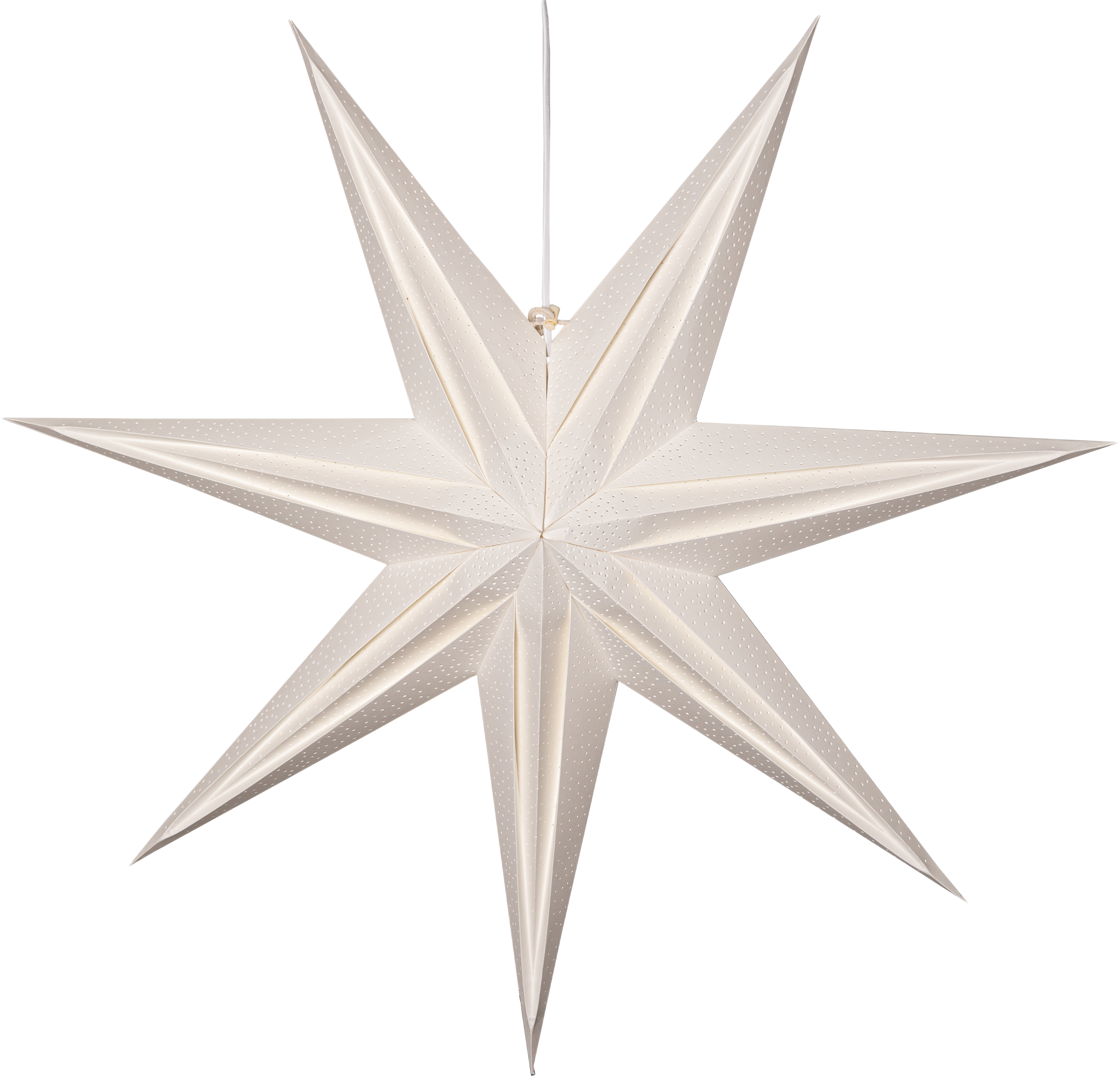Stjärna Holly 75cm, från Star trading, i färgen White.
