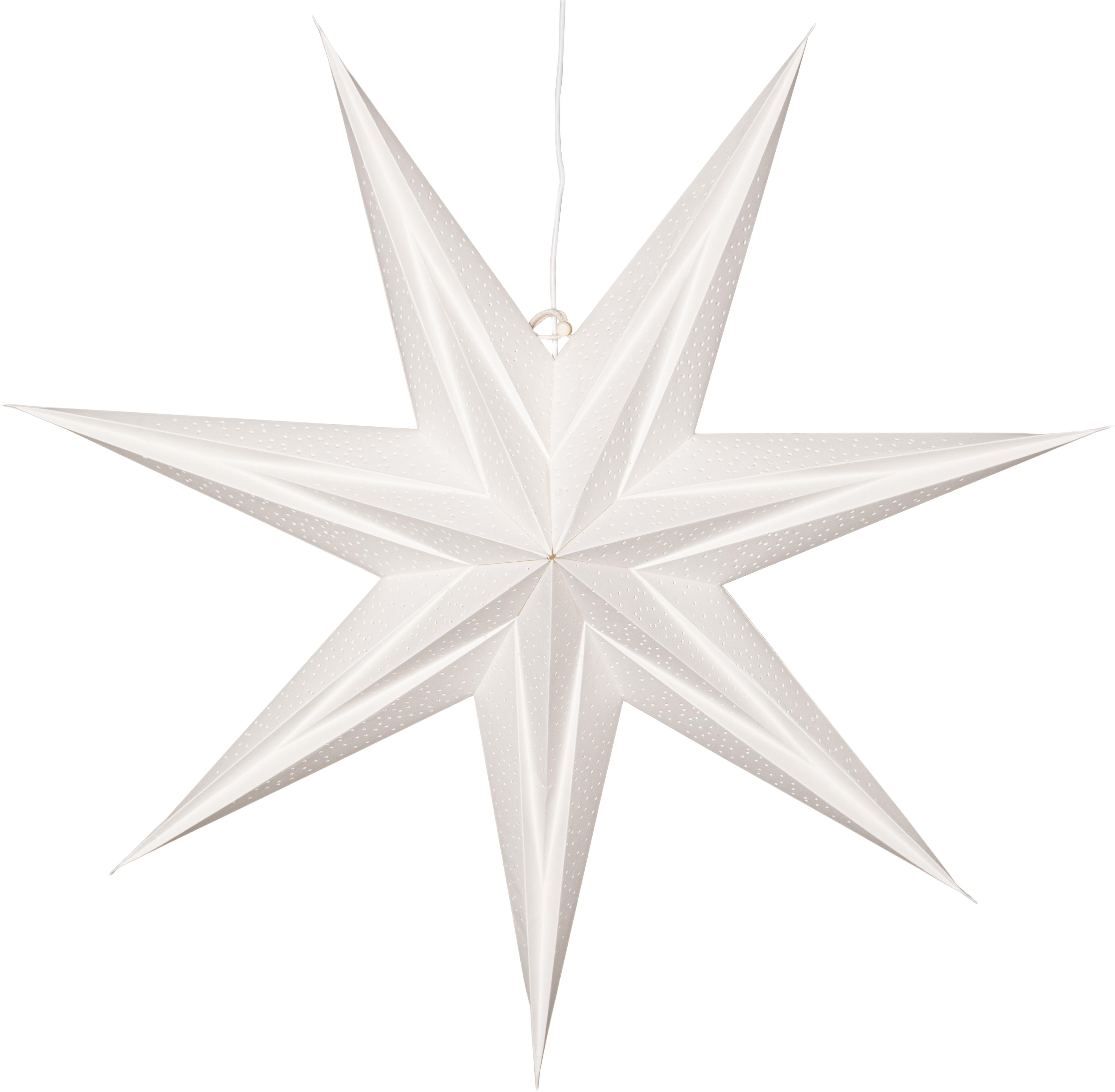 Stjärna Holly 60cm, från Star trading, i färgen White.