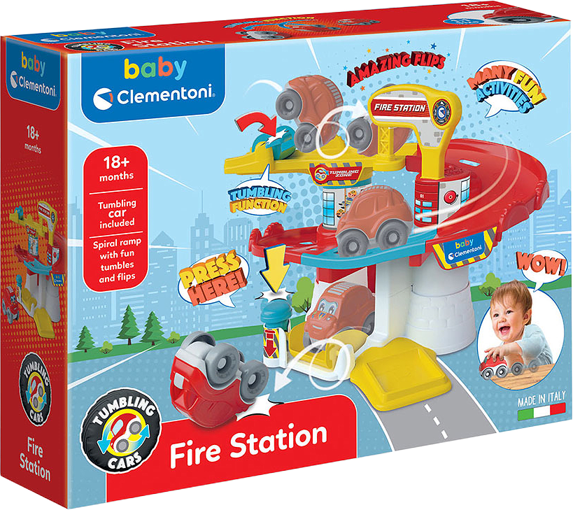 Brandstation, från Clementoni, i färgen Multicolor.