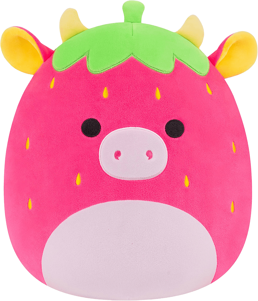 Plush Toy Cleary Cow 30 cm, från Squishmallows, i färgen Multicolor.