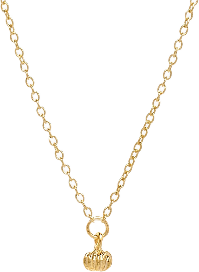 New Bud drop necklace gold, från Drakenberg Sjölin, i färgen Gold.