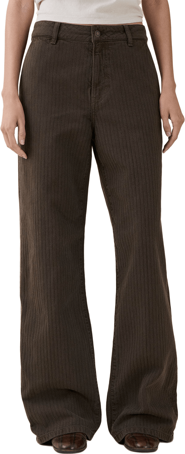 Belem Chino, från Jeanerica, i färgen Brown Herringbone.