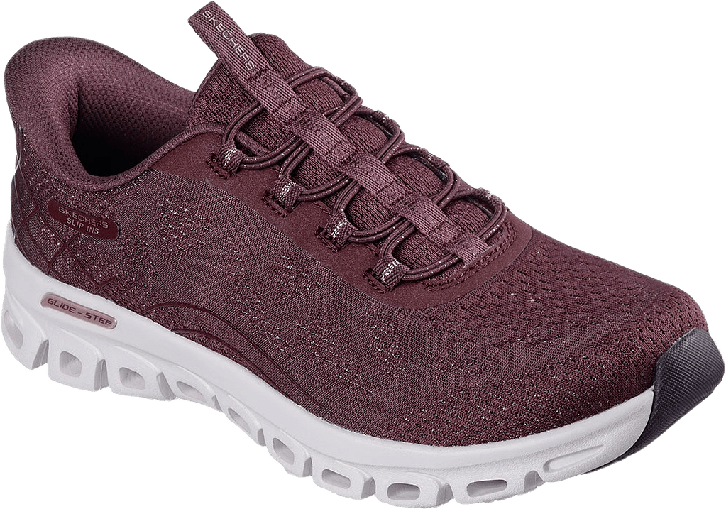 GLIDE-STEP ELEVATE, från Skechers, i färgen Burg.