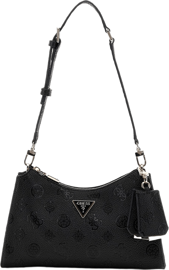 Cresidia Ii Top Zip Shldr Bag, från Guess, i färgen Black Logo.