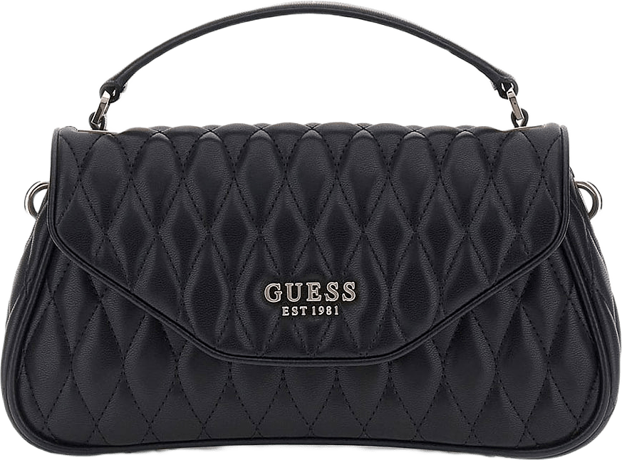 Valla Top Handle Flap, från Guess, i färgen Black.