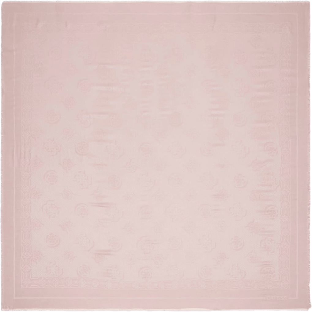 Kefiah 120x120, från Guess, i färgen Rose.