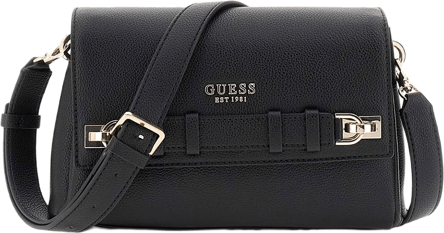 Gregoria Flap Crossbody, från Guess, i färgen Black.