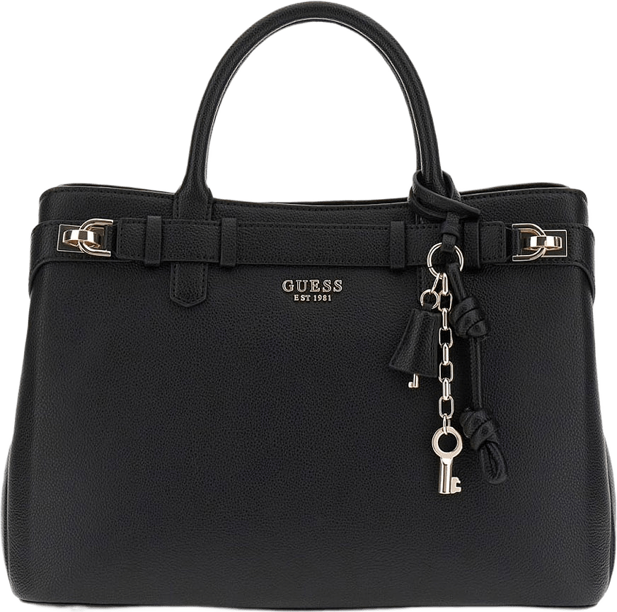 Gregoria Lrg Gfriend Satchel, från Guess, i färgen Black.