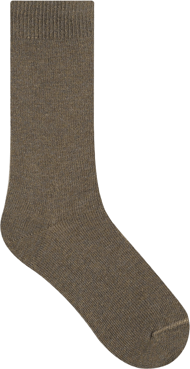Socka i ull & kashmir, från BleuForêt, i färgen Kaki2.