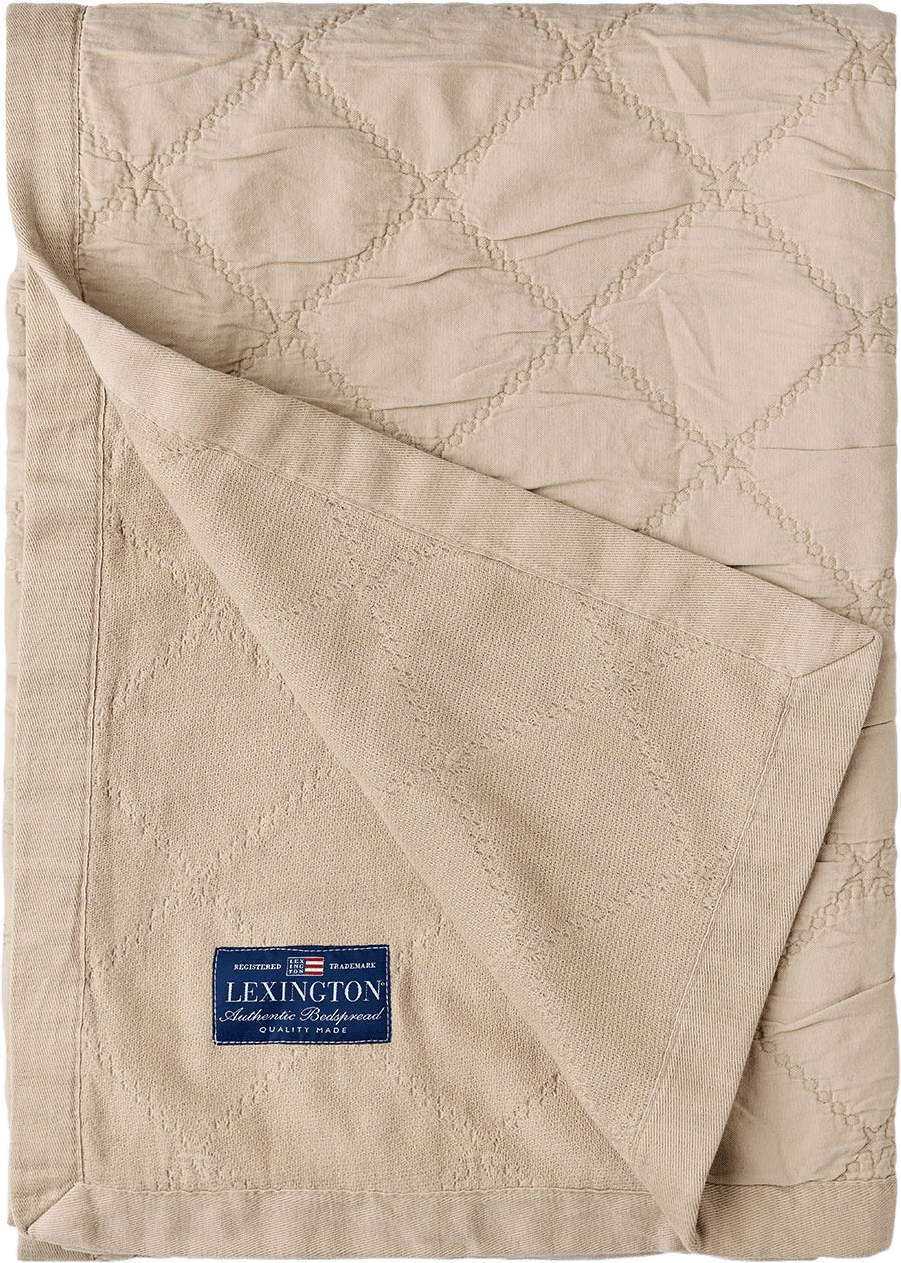 Signature Star Organic Cotton Quilted Bedspread