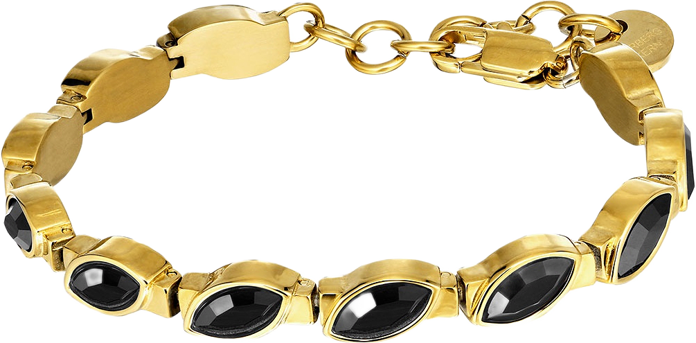 CELTIS BLACK Armband, från Dyrberg & Kern, i färgen Sg Black.