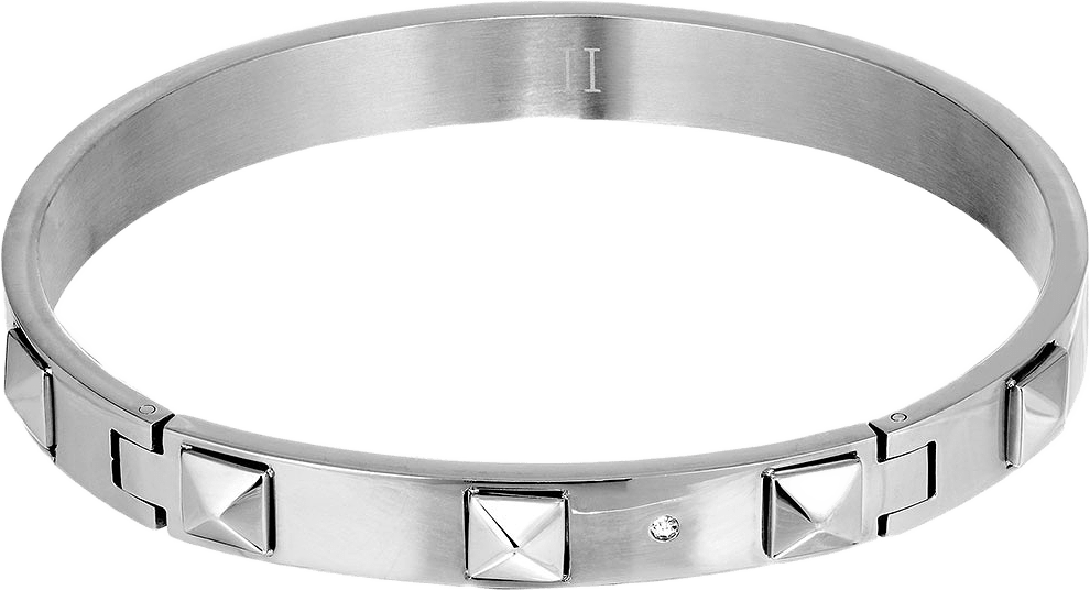 STUDDY Armband, size II, från Dyrberg & Kern, i färgen Ss.